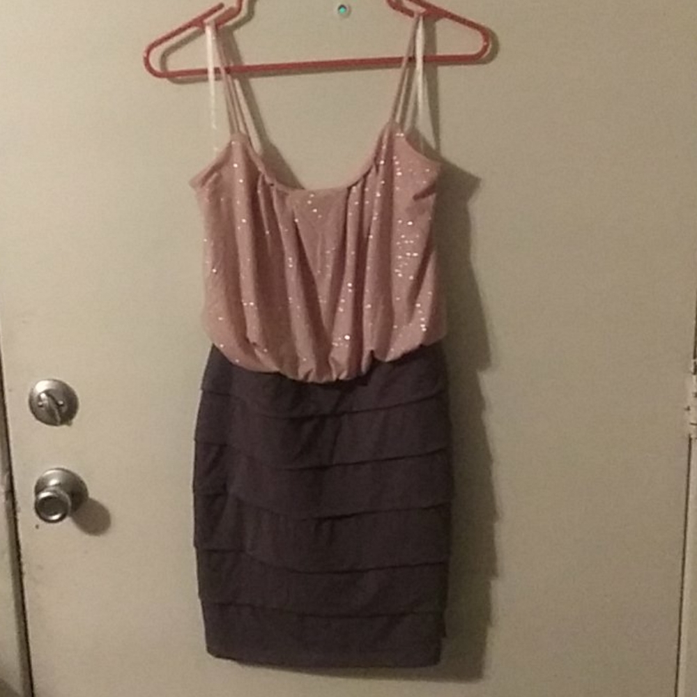 COPY - Pink a grey dress by sweet storm